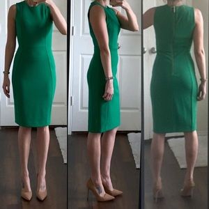 Calvin Klein Green Midi Dress
